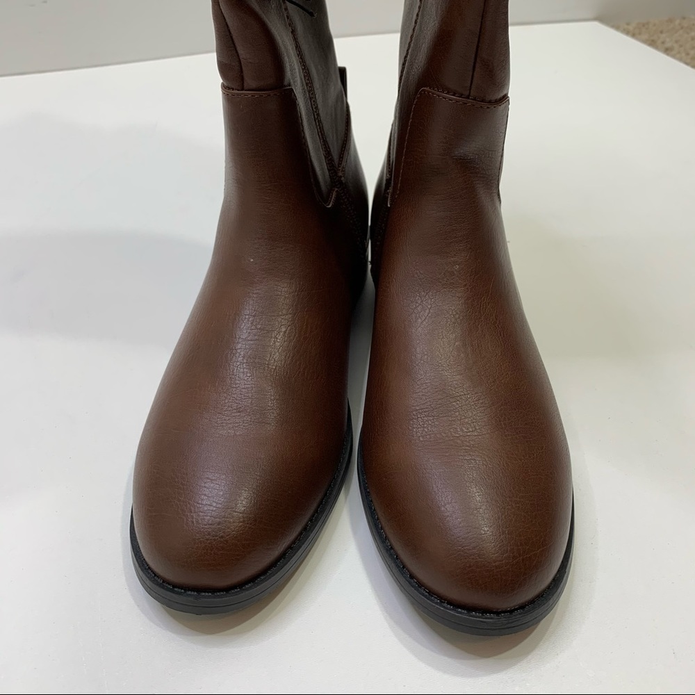 Universal Thread Cognac Riding Boots Size 9.5 - Picture 11 of 16
